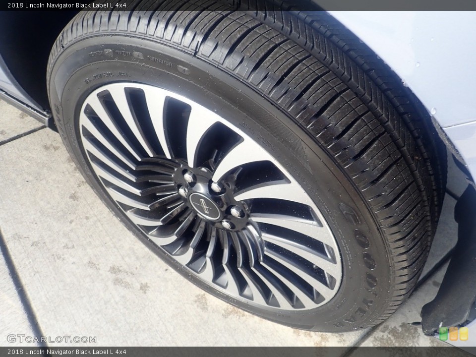2018 Lincoln Navigator Black Label L 4x4 Wheel and Tire Photo #146394878