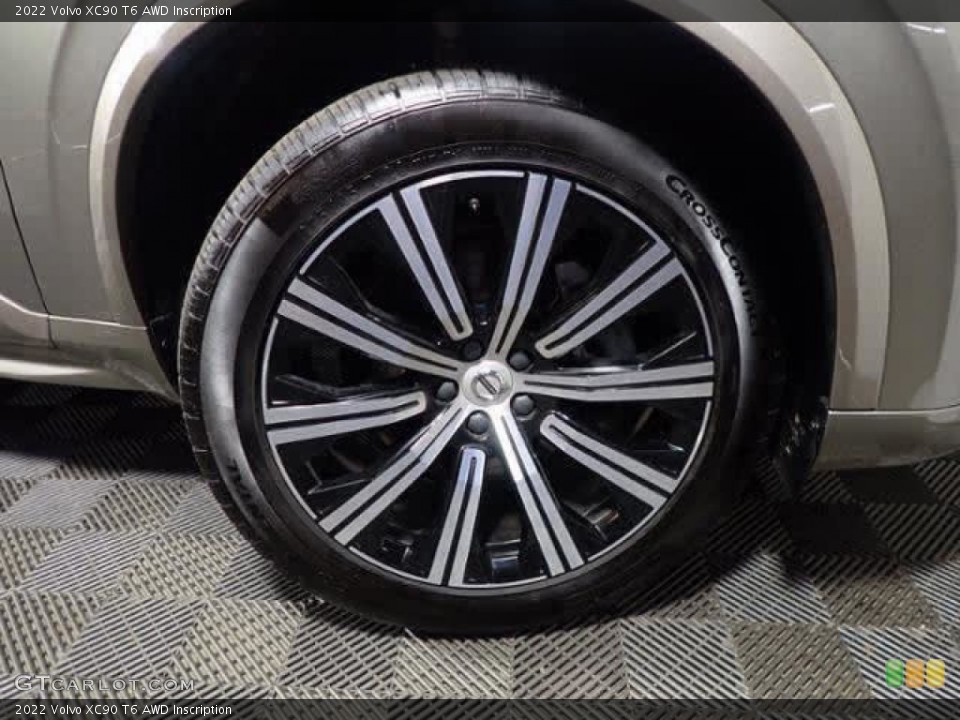 2022 Volvo XC90 T6 AWD Inscription Wheel and Tire Photo #146396205