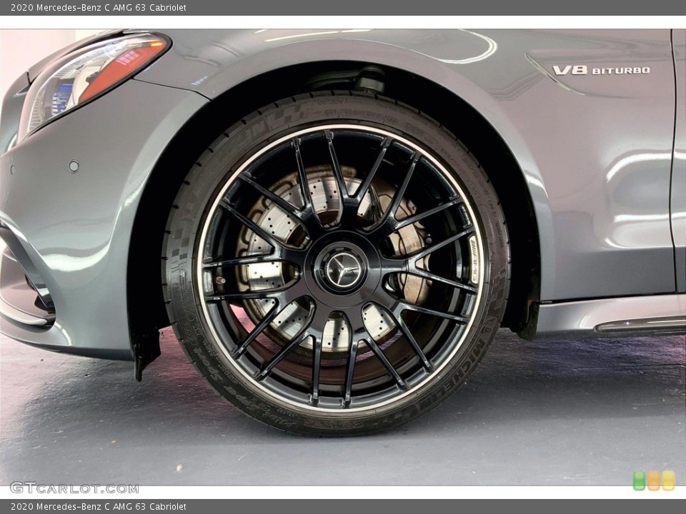 2020 Mercedes-Benz C AMG 63 Cabriolet Wheel and Tire Photo #146401283