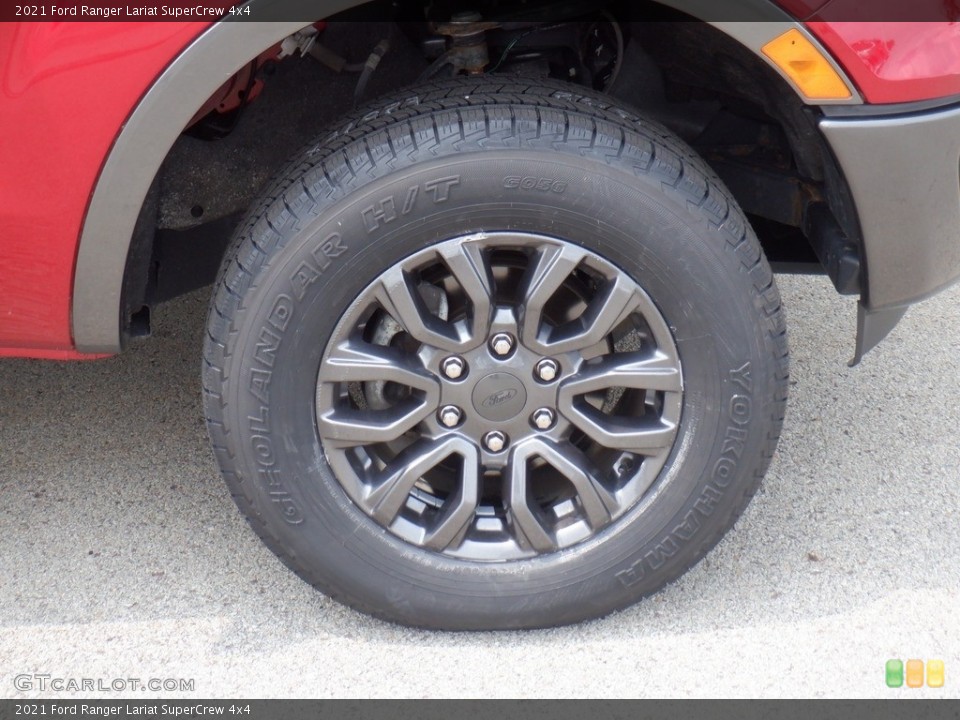 2021 Ford Ranger Lariat SuperCrew 4x4 Wheel and Tire Photo #146404695