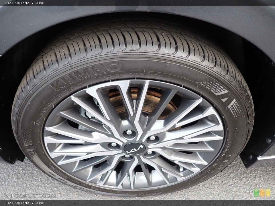 2023 Kia Forte GT-Line Wheel and Tire Photo #146405382