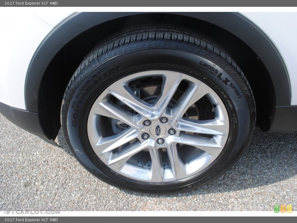 2017 Ford Explorer XLT 4WD Wheel and Tire Photo #146415823