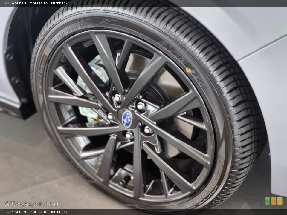 2024 Subaru Impreza RS Hatchback Wheel and Tire Photo #146419824