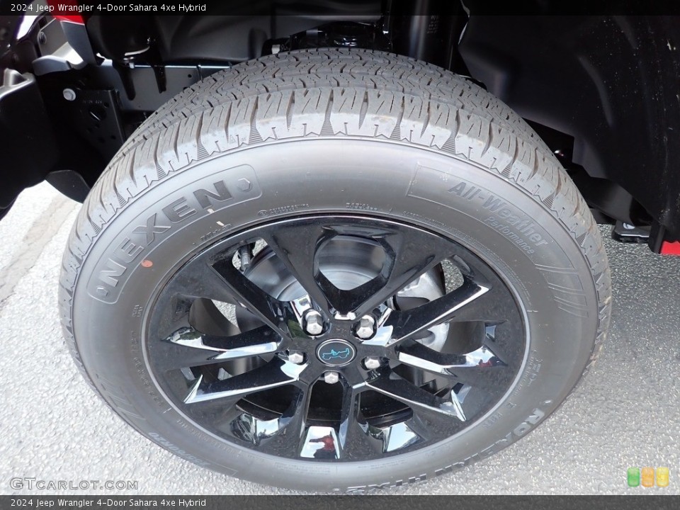 2024 Jeep Wrangler 4-Door Sahara 4xe Hybrid Wheel and Tire Photo #146421121