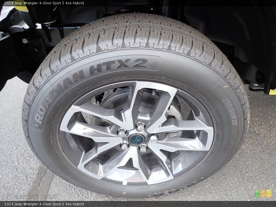 2024 Jeep Wrangler 4-Door Sport S 4xe Hybrid Wheel and Tire Photo #146421241