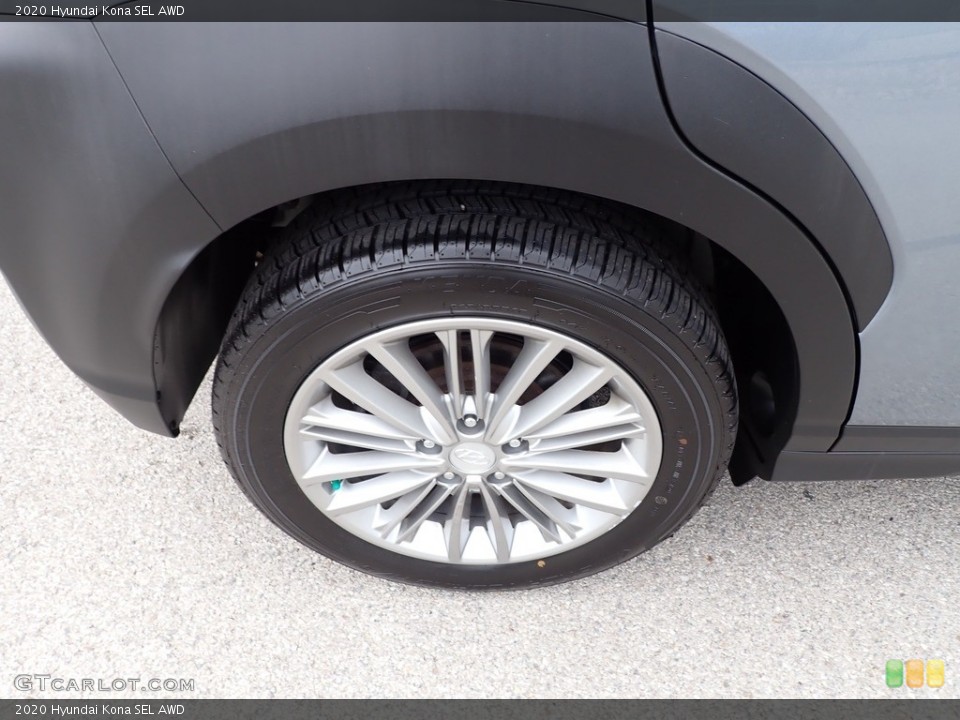 2020 Hyundai Kona SEL AWD Wheel and Tire Photo #146423582