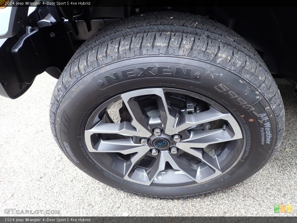 2024 Jeep Wrangler 4-Door Sport S 4xe Hybrid Wheel and Tire Photo #146423713