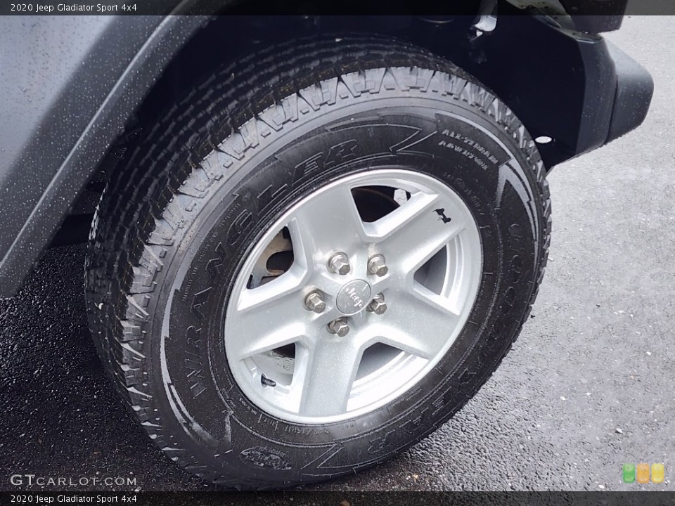 2020 Jeep Gladiator Sport 4x4 Wheel and Tire Photo #146424414