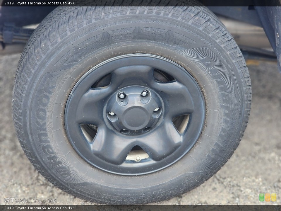 2019 Toyota Tacoma SR Access Cab 4x4 Wheel and Tire Photo #146427578