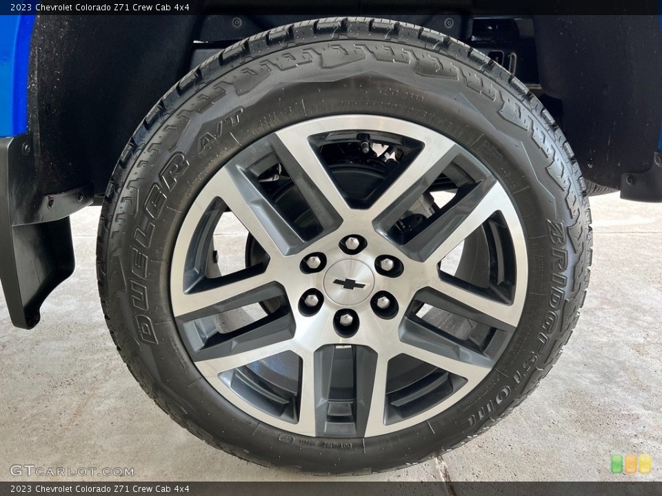 2023 Chevrolet Colorado Z71 Crew Cab 4x4 Wheel and Tire Photo #146430261