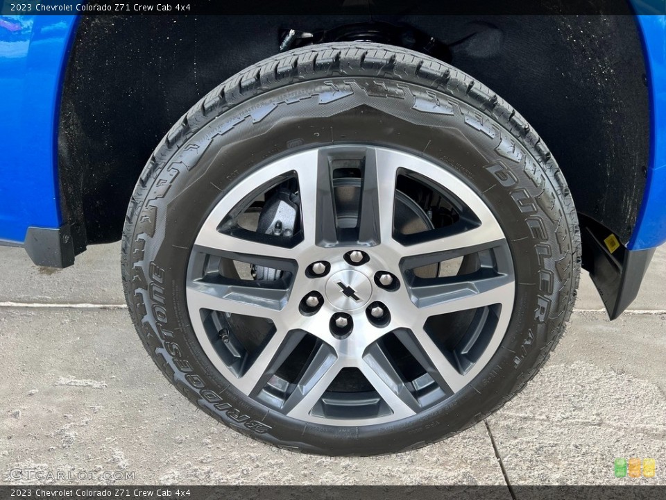 2023 Chevrolet Colorado Z71 Crew Cab 4x4 Wheel and Tire Photo #146430311