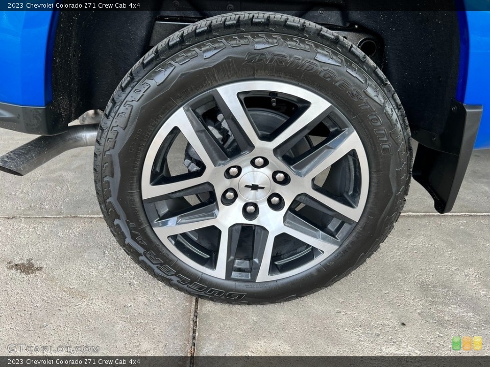 2023 Chevrolet Colorado Z71 Crew Cab 4x4 Wheel and Tire Photo #146430331