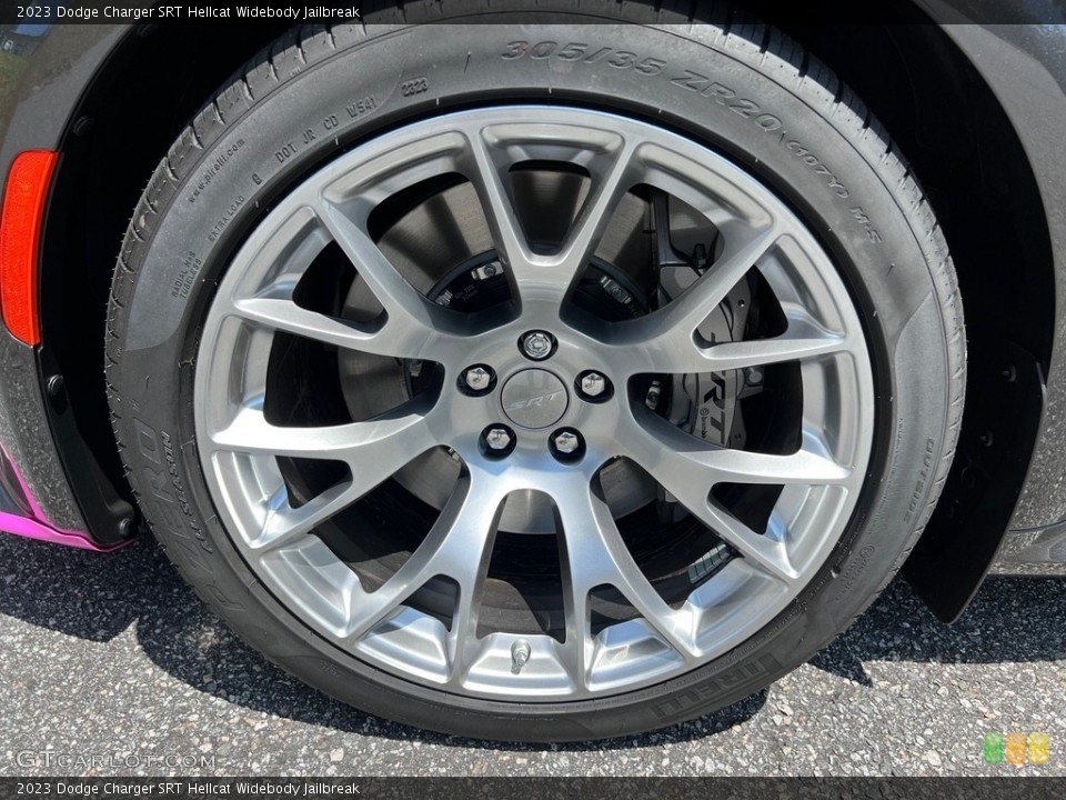 2023 Dodge Charger SRT Hellcat Widebody Jailbreak Wheel and Tire Photo #146432066