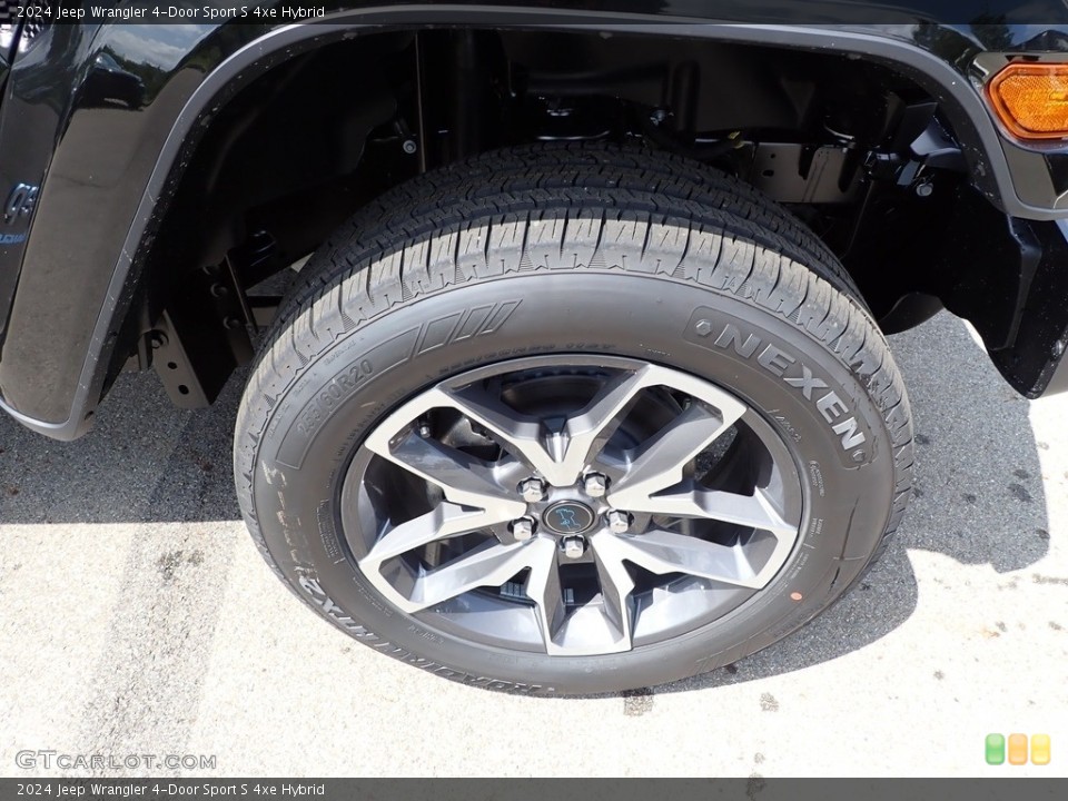 2024 Jeep Wrangler 4-Door Sport S 4xe Hybrid Wheel and Tire Photo #146434951
