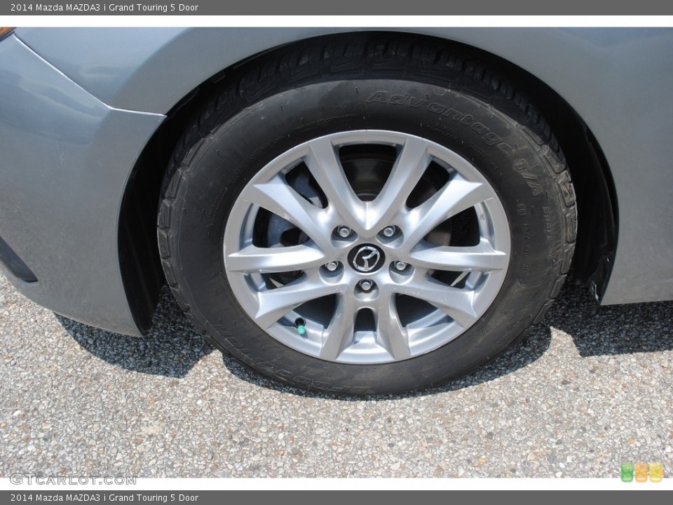 2014 Mazda MAZDA3 i Grand Touring 5 Door Wheel and Tire Photo #146437964