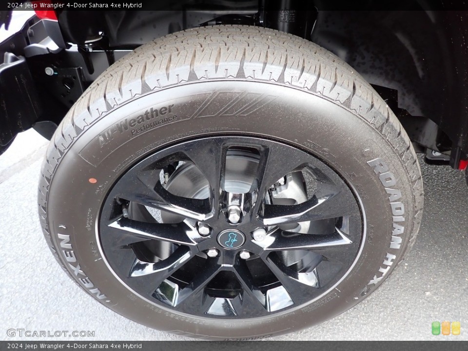 2024 Jeep Wrangler 4-Door Sahara 4xe Hybrid Wheel and Tire Photo #146441156