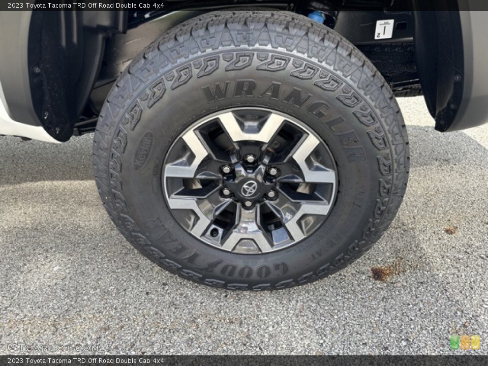 2023 Toyota Tacoma TRD Off Road Double Cab 4x4 Wheel and Tire Photo #146442898