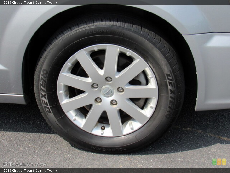 2013 Chrysler Town & Country Touring Wheel and Tire Photo #146443124