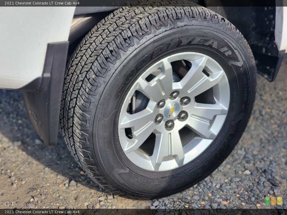2021 Chevrolet Colorado LT Crew Cab 4x4 Wheel and Tire Photo #146455389