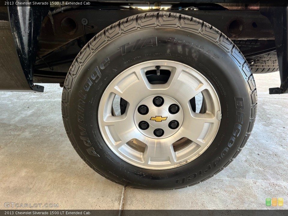 2013 Chevrolet Silverado 1500 LT Extended Cab Wheel and Tire Photo #146455714