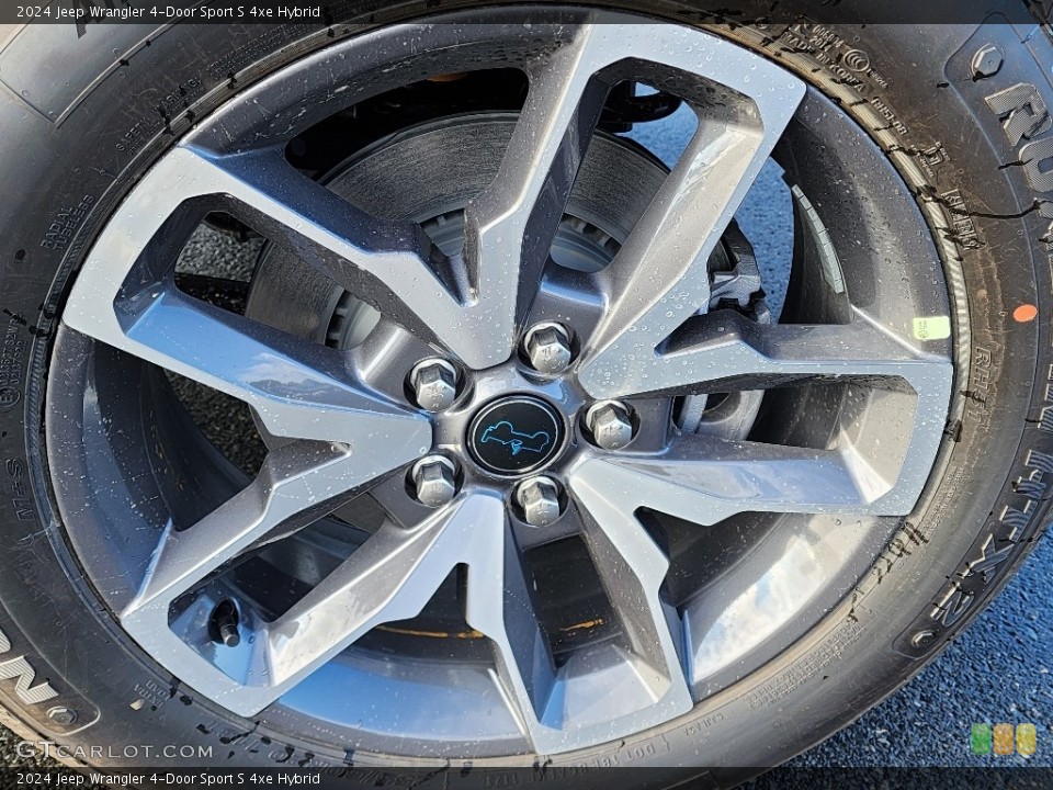 2024 Jeep Wrangler 4-Door Sport S 4xe Hybrid Wheel and Tire Photo #146456831