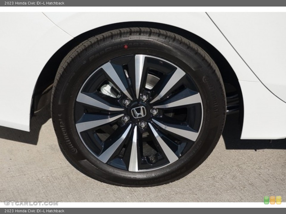 2023 Honda Civic EX-L Hatchback Wheel and Tire Photo #146458295