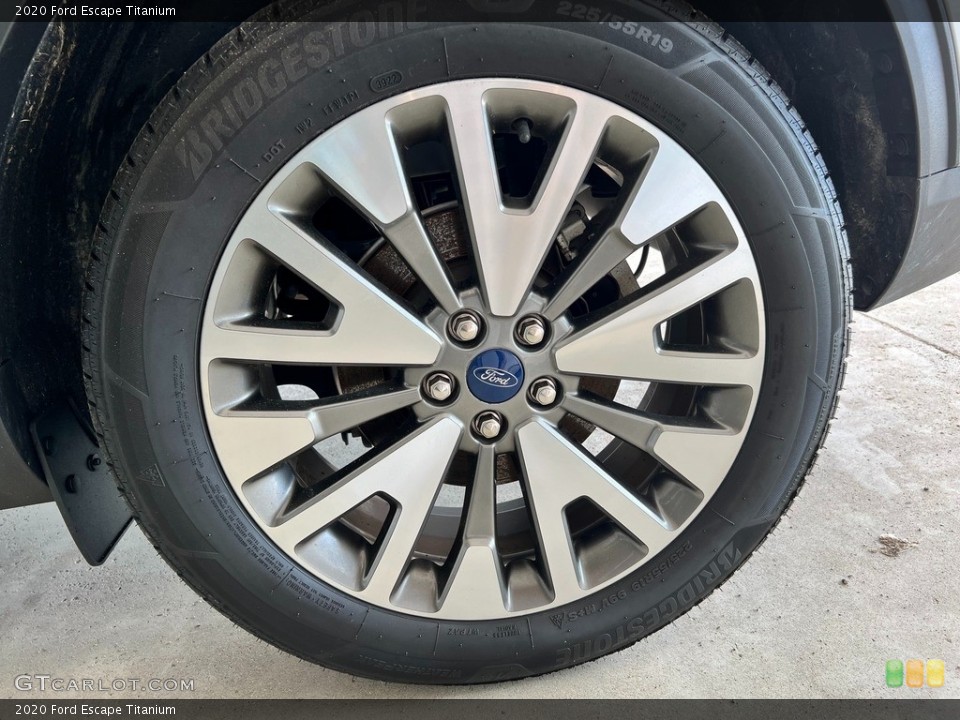 2020 Ford Escape Titanium Wheel and Tire Photo #146459053