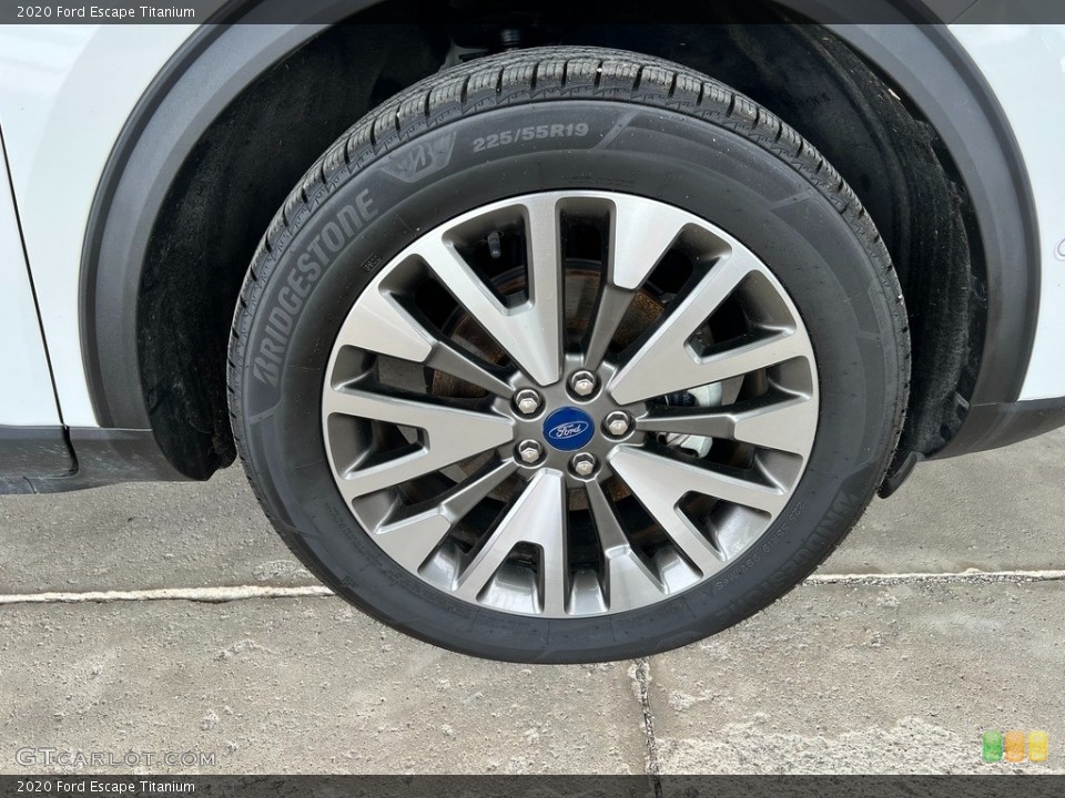 2020 Ford Escape Titanium Wheel and Tire Photo #146459105