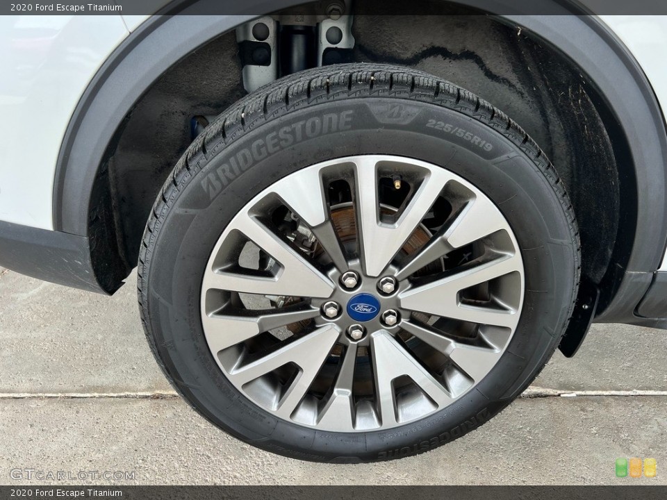 2020 Ford Escape Titanium Wheel and Tire Photo #146459129