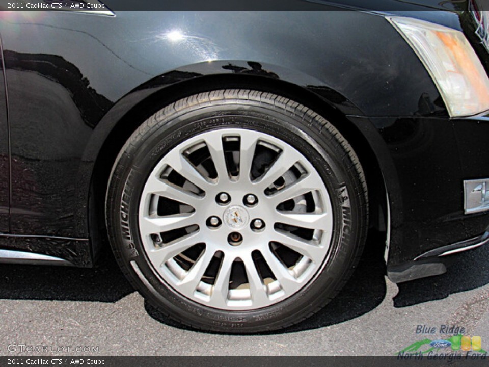 2011 Cadillac CTS 4 AWD Coupe Wheel and Tire Photo #146467023