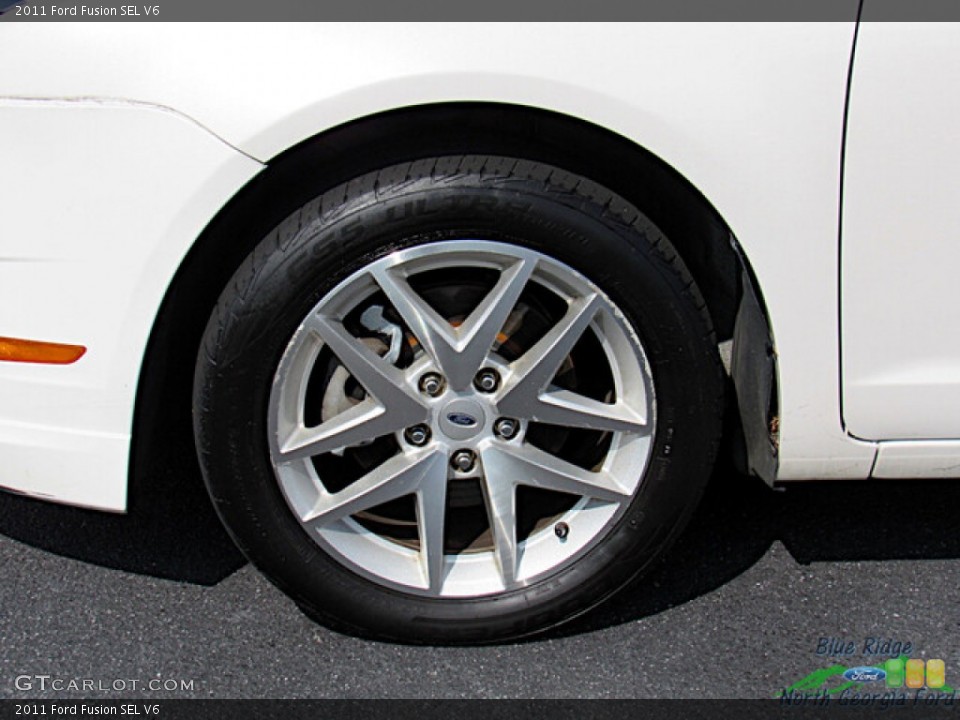2011 Ford Fusion SEL V6 Wheel and Tire Photo #146467410