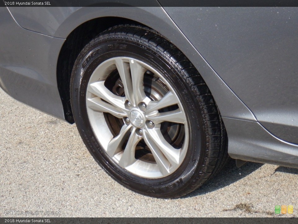 2018 Hyundai Sonata SEL Wheel and Tire Photo #146475394