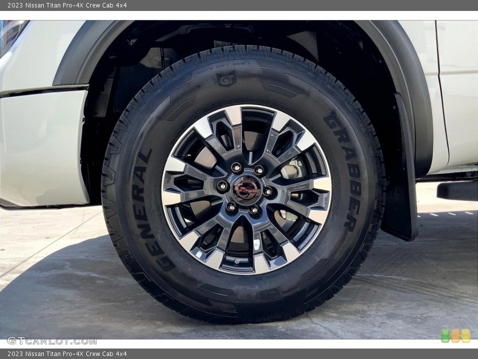 2023 Nissan Titan Pro-4X Crew Cab 4x4 Wheel and Tire Photo #146478474