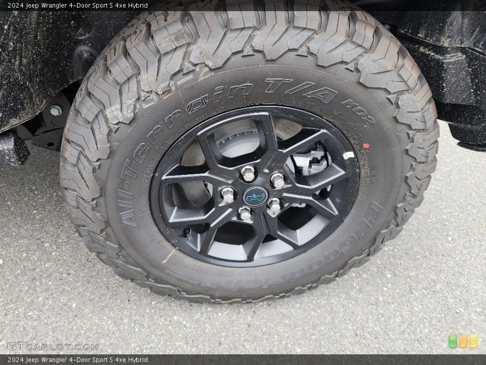 2024 Jeep Wrangler 4-Door Sport S 4xe Hybrid Wheel and Tire Photo #146482189