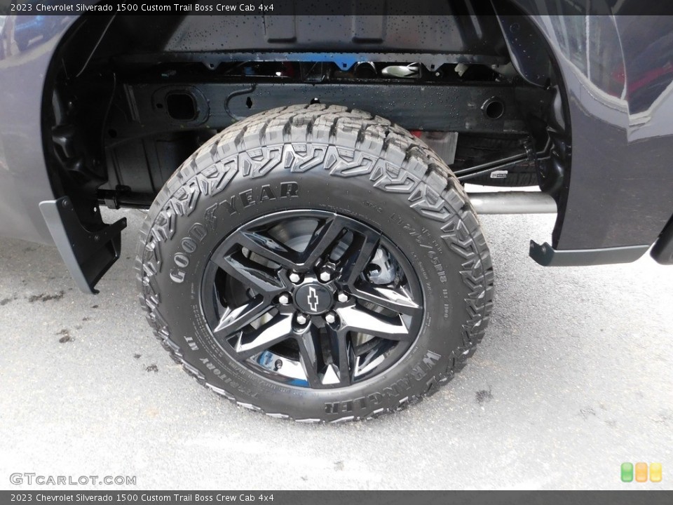 2023 Chevrolet Silverado 1500 Custom Trail Boss Crew Cab 4x4 Wheel and Tire Photo #146483227