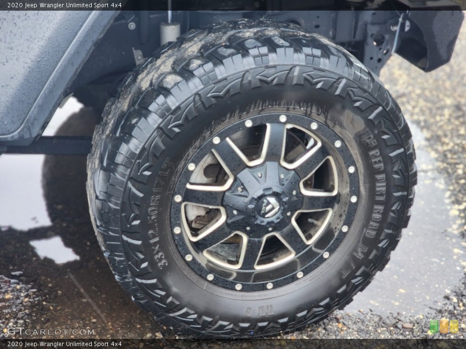 2020 Jeep Wrangler Unlimited Custom Wheel and Tire Photo #146490592