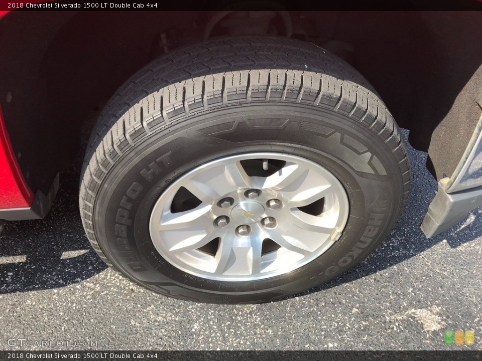 2018 Chevrolet Silverado 1500 LT Double Cab 4x4 Wheel and Tire Photo #146493424