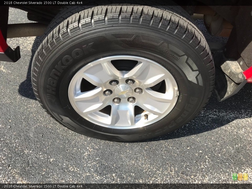 2018 Chevrolet Silverado 1500 LT Double Cab 4x4 Wheel and Tire Photo #146493442