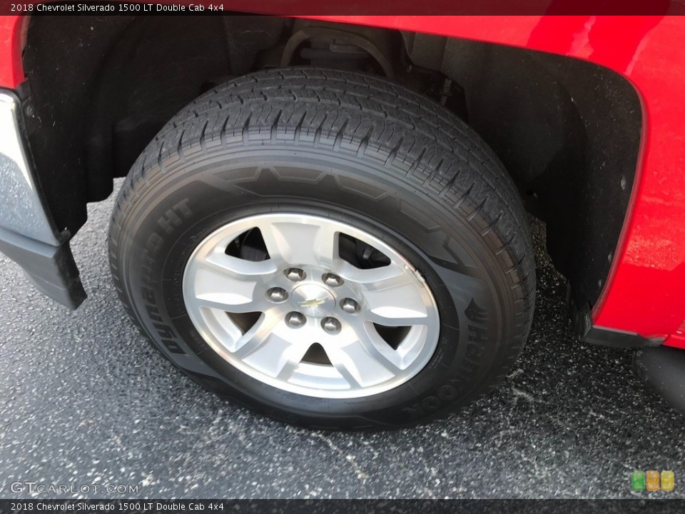 2018 Chevrolet Silverado 1500 LT Double Cab 4x4 Wheel and Tire Photo #146493466