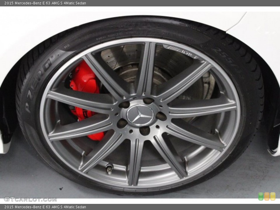 2015 Mercedes-Benz E 63 AMG S 4Matic Sedan Wheel and Tire Photo #146494051