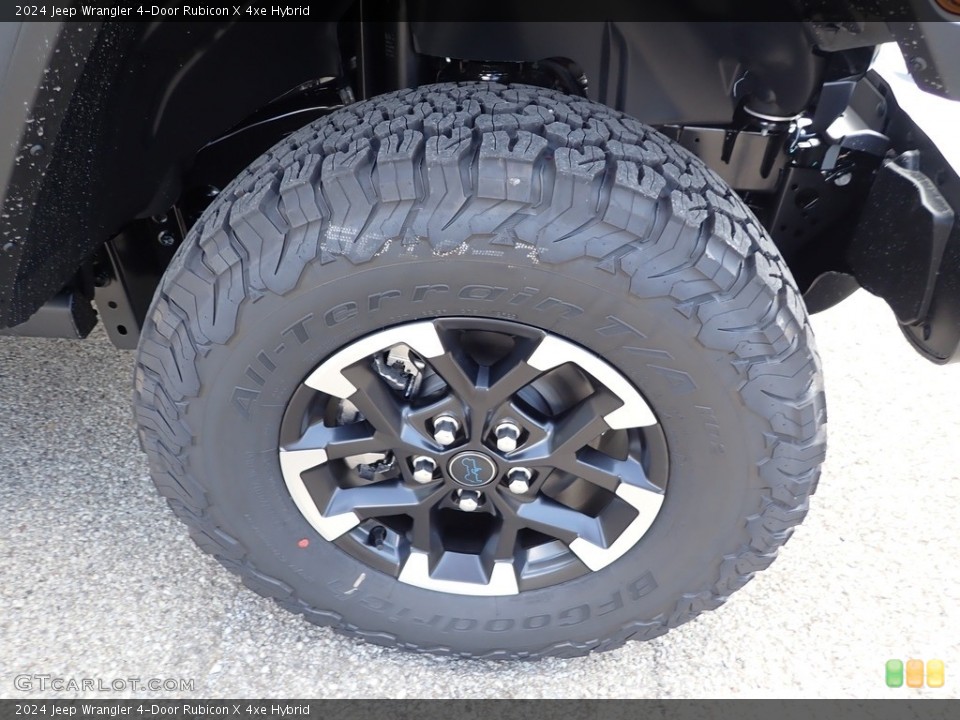 2024 Jeep Wrangler 4-Door Rubicon X 4xe Hybrid Wheel and Tire Photo #146497012