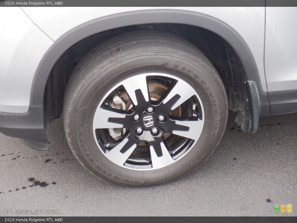 2020 Honda Ridgeline RTL AWD Wheel and Tire Photo #146498119