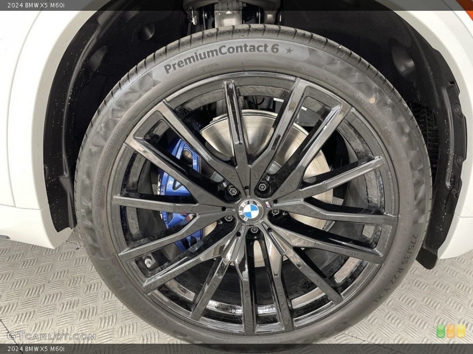 2024 BMW X5 M60i Wheel and Tire Photo #146501299