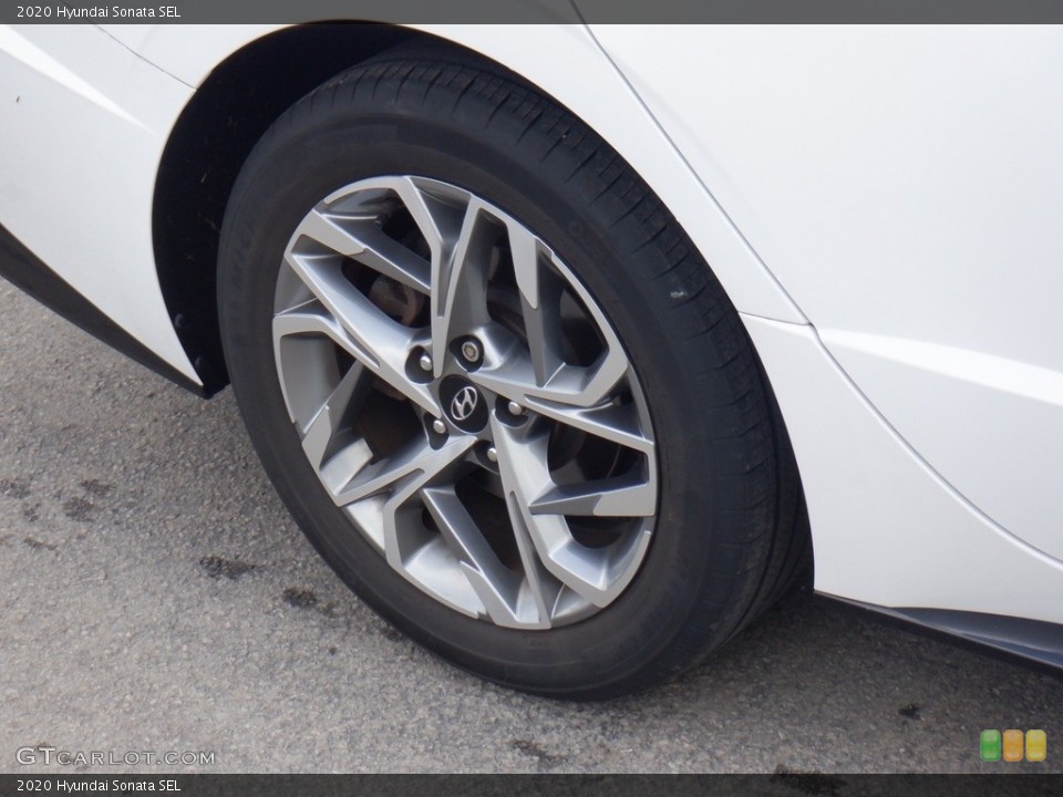2020 Hyundai Sonata SEL Wheel and Tire Photo #146506141