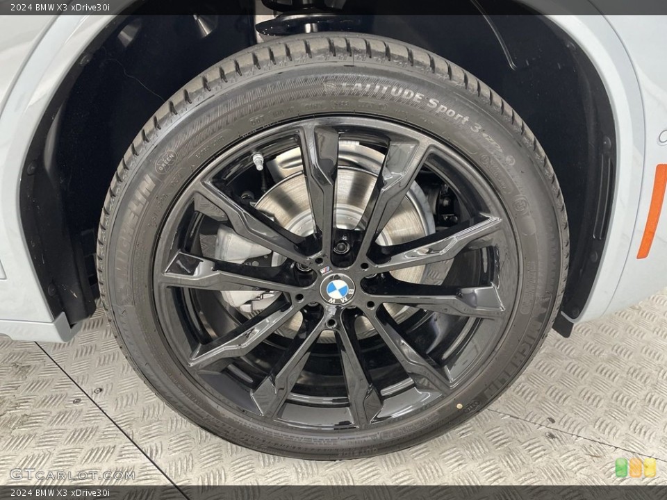 2024 BMW X3 xDrive30i Wheel and Tire Photo #146509478