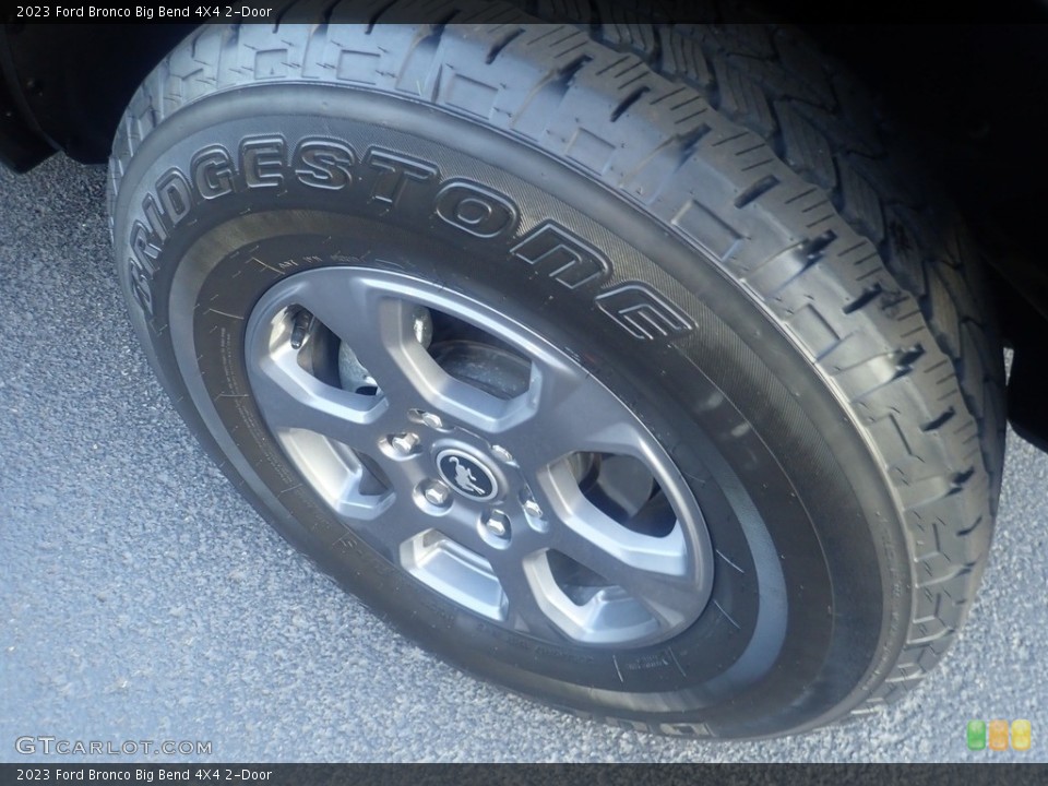 2023 Ford Bronco Big Bend 4X4 2-Door Wheel and Tire Photo #146509613