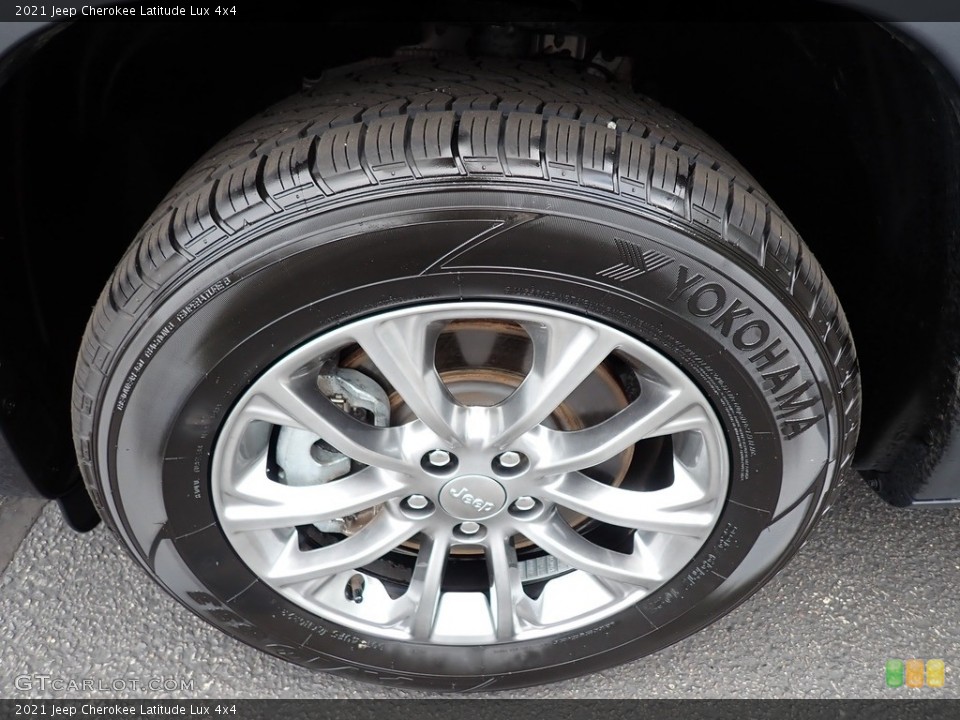 2021 Jeep Cherokee Latitude Lux 4x4 Wheel and Tire Photo #146511645