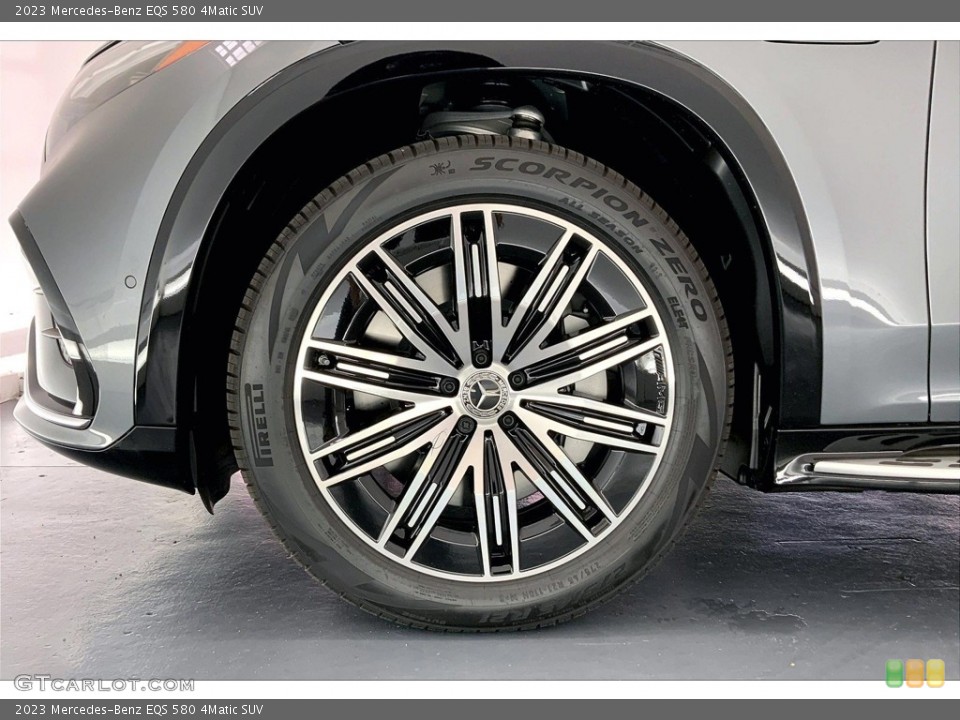 2023 Mercedes-Benz EQS 580 4Matic SUV Wheel and Tire Photo #146512379