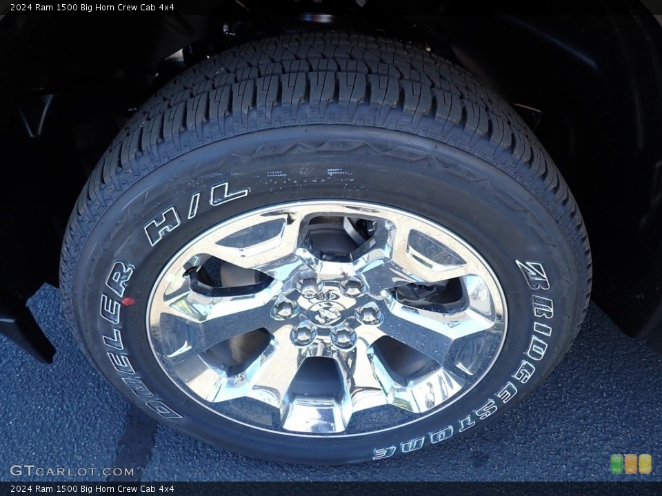 2024 Ram 1500 Big Horn Crew Cab 4x4 Wheel and Tire Photo #146512403