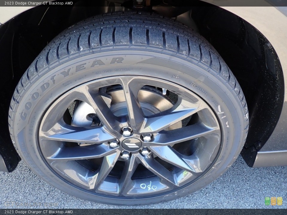 2023 Dodge Charger GT Blacktop AWD Wheel and Tire Photo #146514116